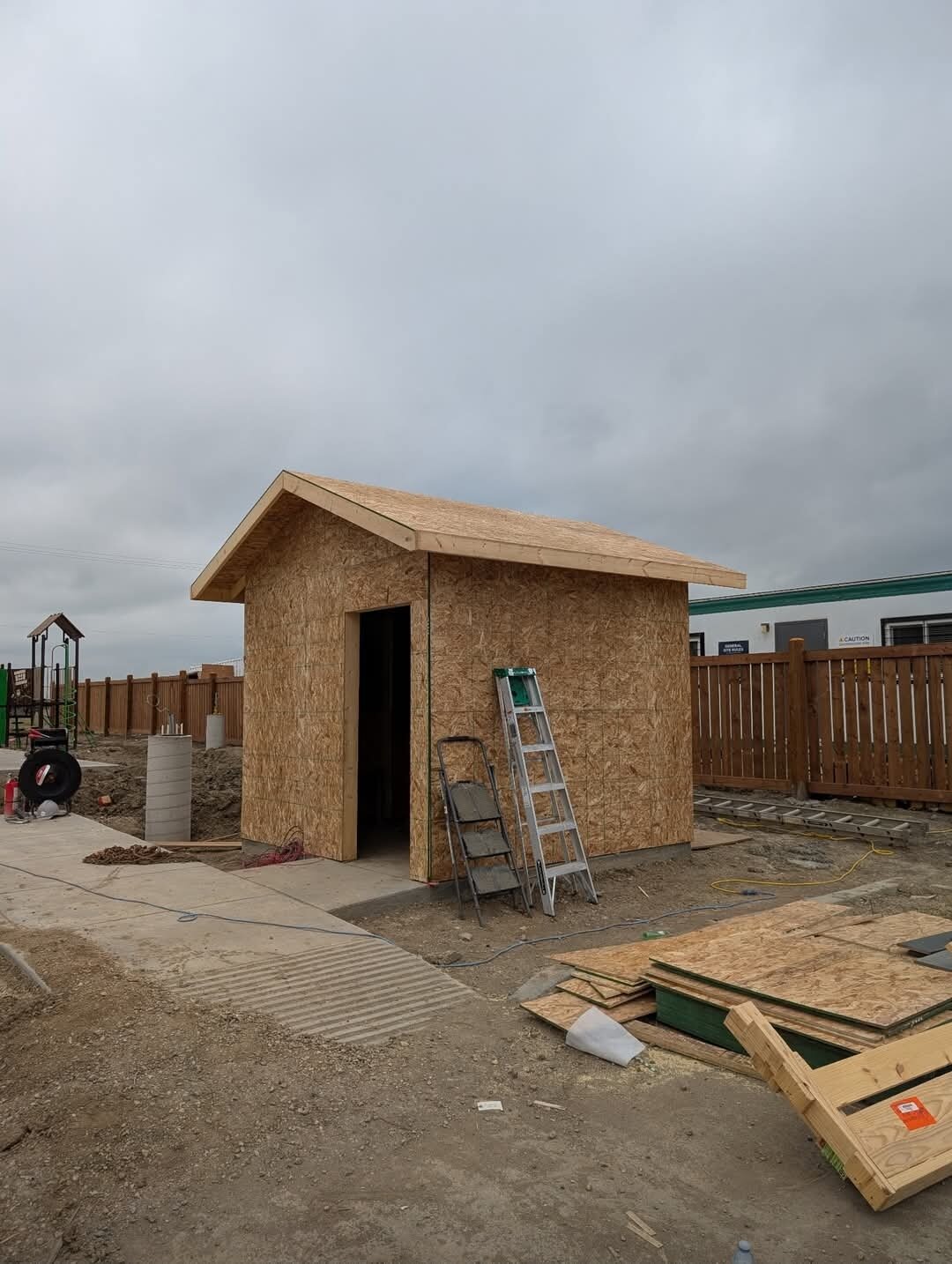 Bravo Builders — New utility shed build