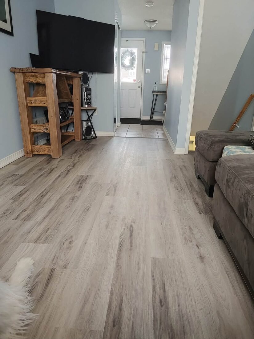 Raulino Framing & Contracting — Vinyl plank flooring renovation