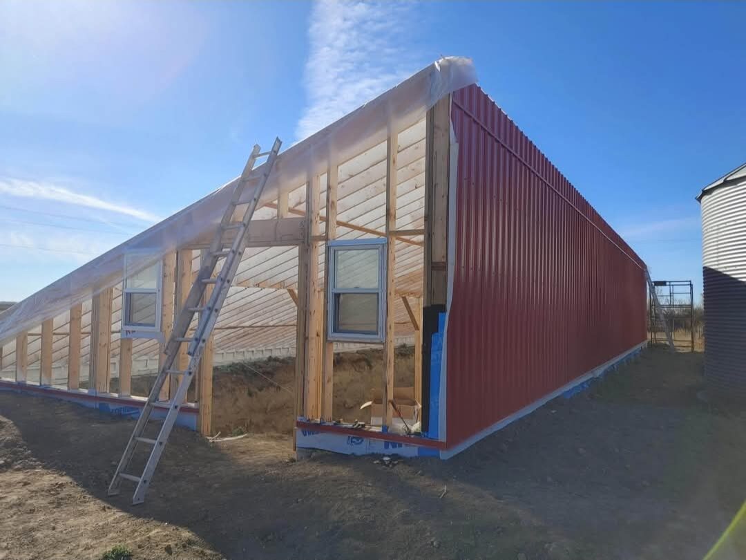 Raulino Framing & Contracting — New build framing & metal siding