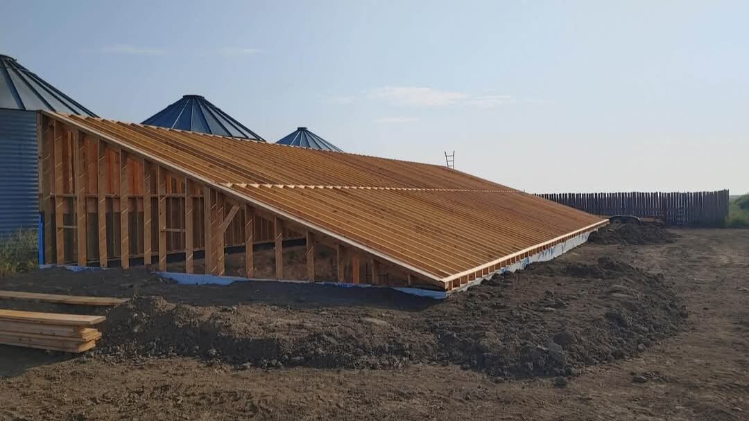 Raulino Framing & Contracting — Roof decking on new build