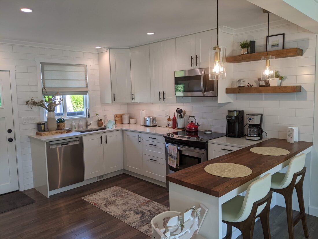 Precision Pro Renovations & Painting — Kitchen with island