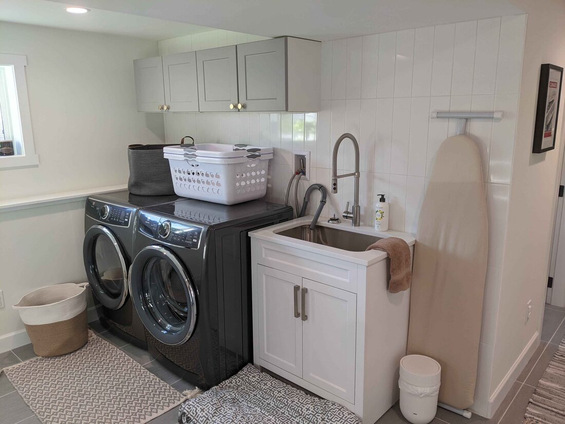 Precision Pro Renovations & Painting — Laundry room