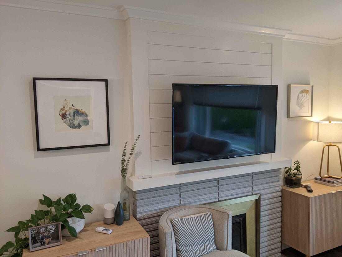 Precision Pro Renovations & Painting — Living room