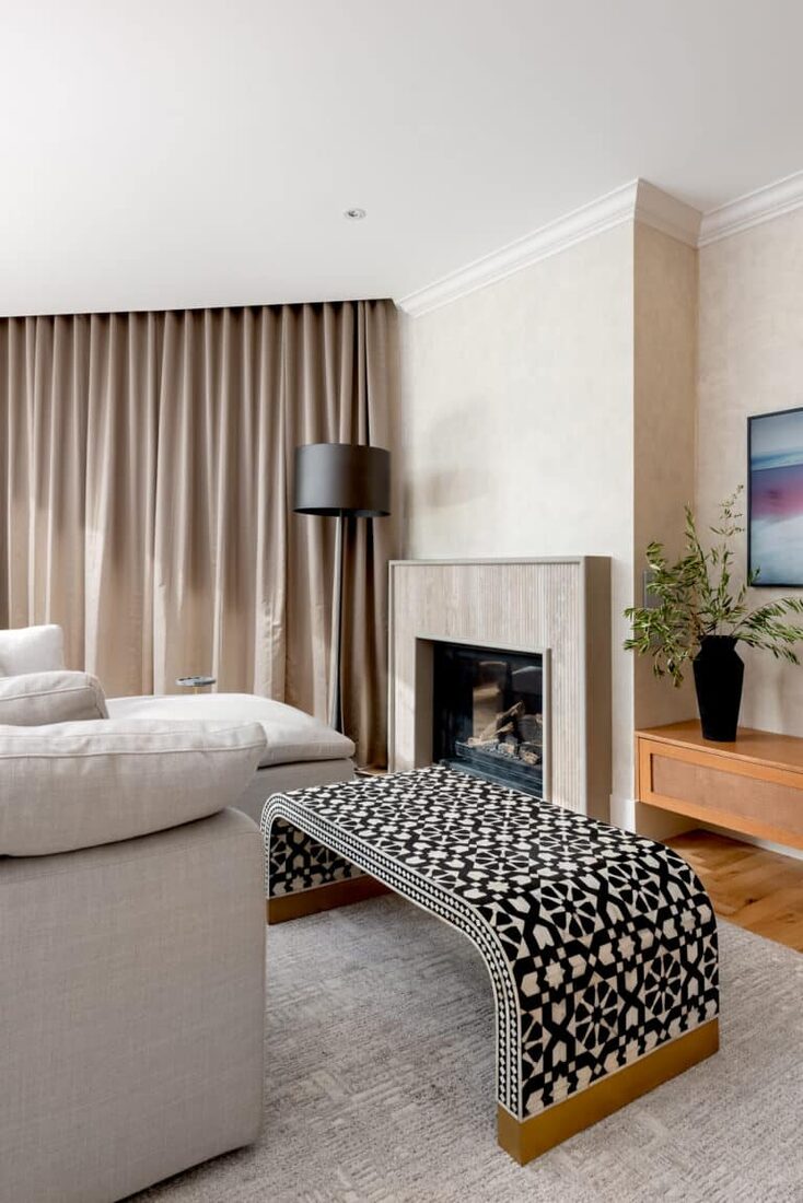 Rechsteiner Signature Homes — Bedroom with fireplace