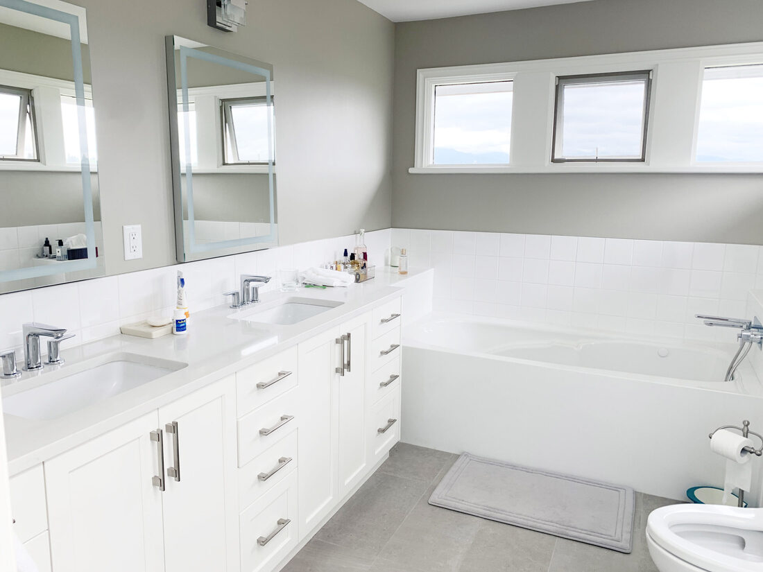Sierra Projects Inc - Construction — Double-vanity bathroom