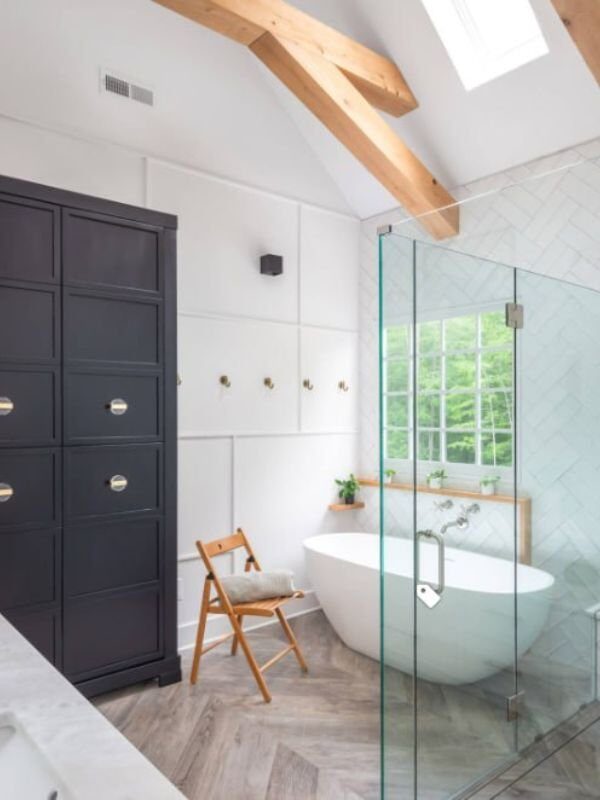 Coastal Eco Construction Corp. — Glass shower