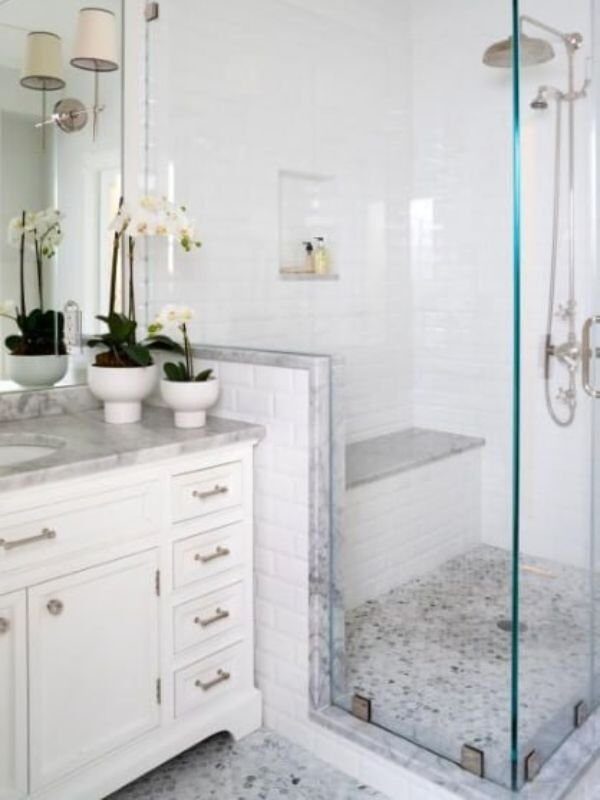 Coastal Eco Construction Corp. — Walk-in shower