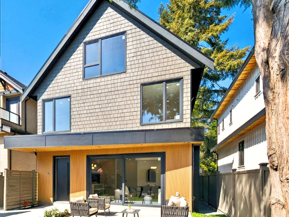Pacific Fort Construction Ltd — Custom home exterior