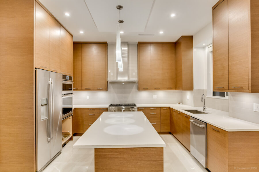 By Design Construction Inc — Wood kitchen