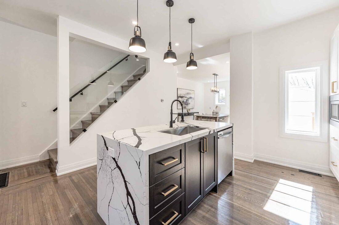Gateway Group — Kitchen with staircase