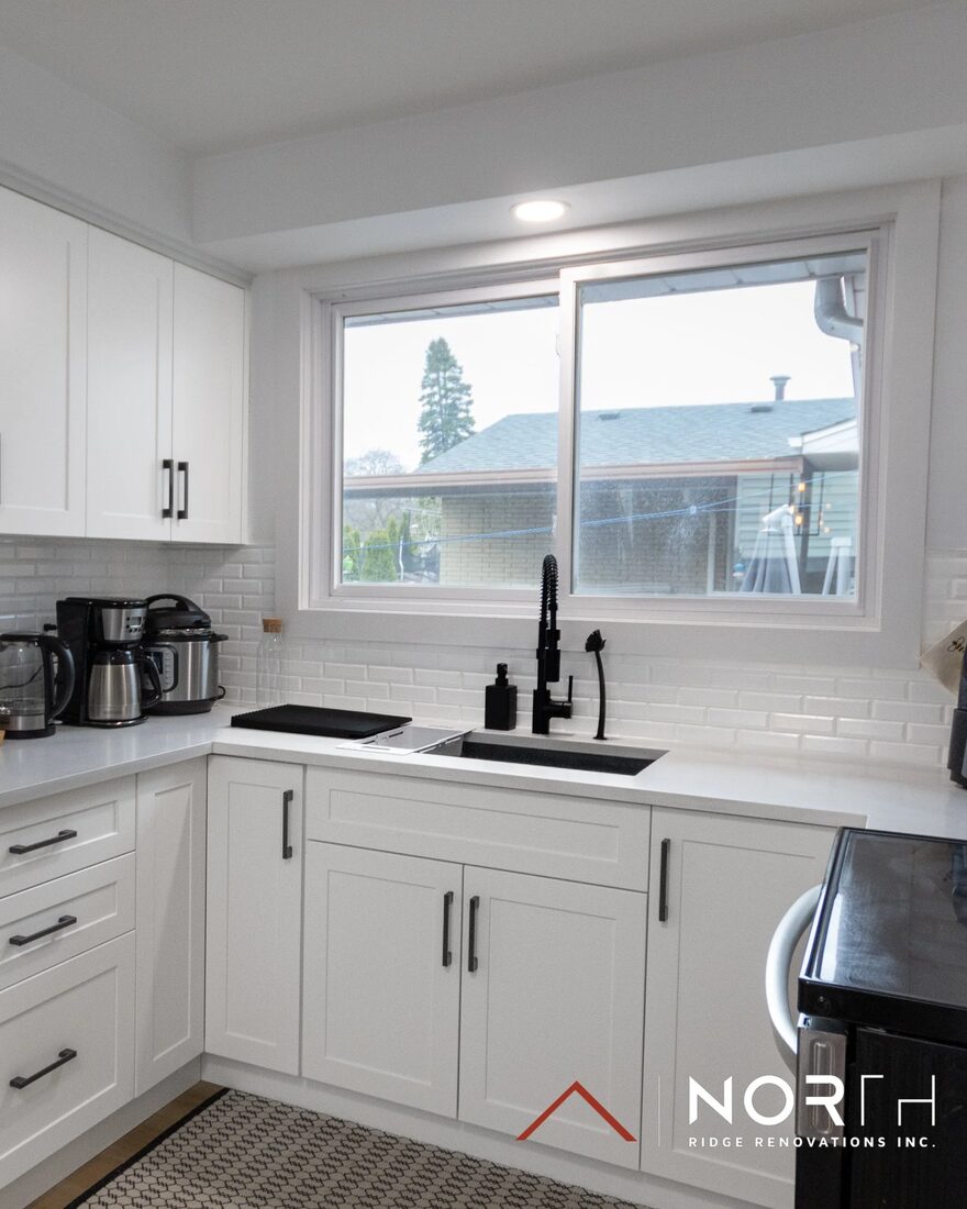 North Ridge Renovations Inc. — White kitchen