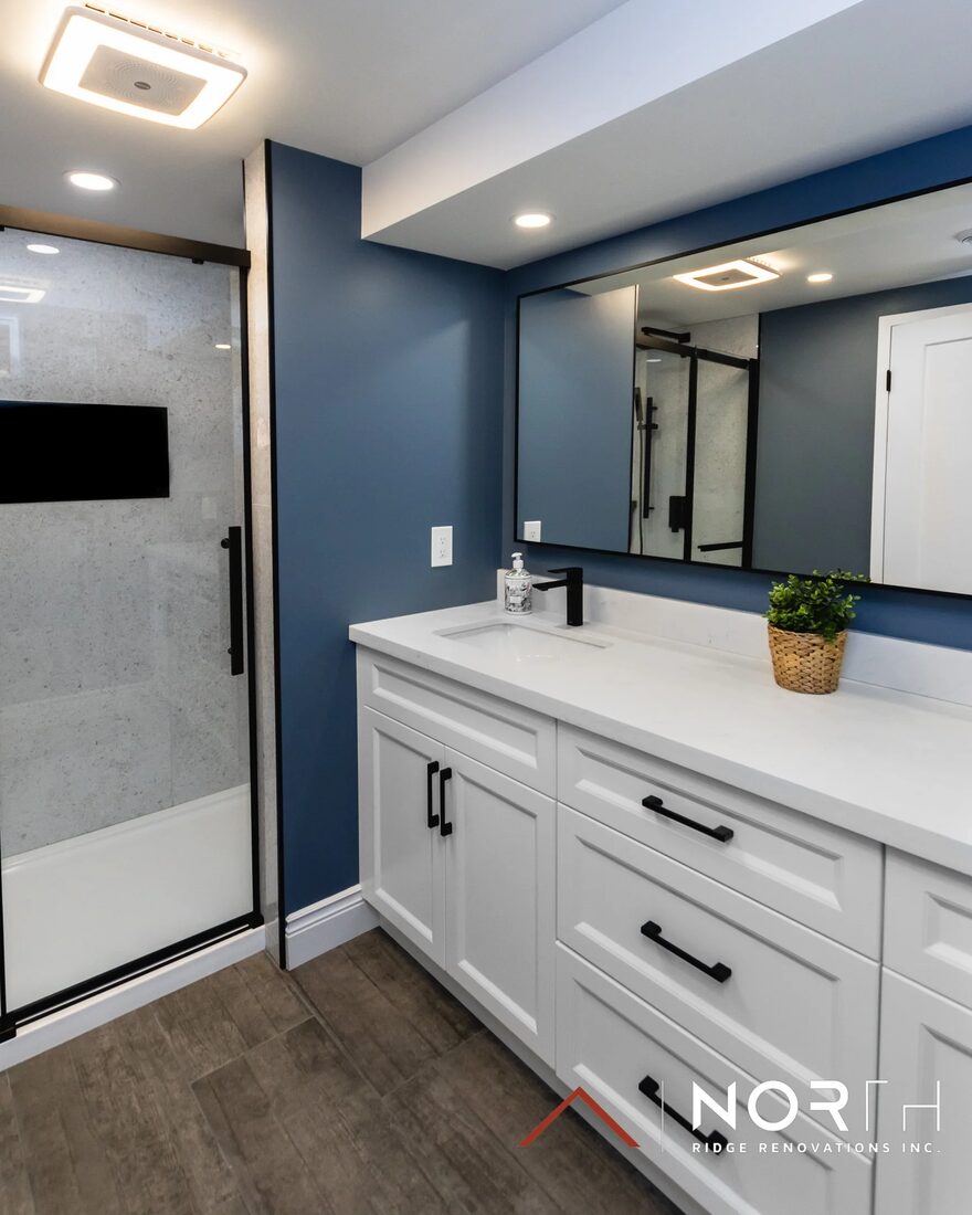 North Ridge Renovations Inc. — Bathroom vanity