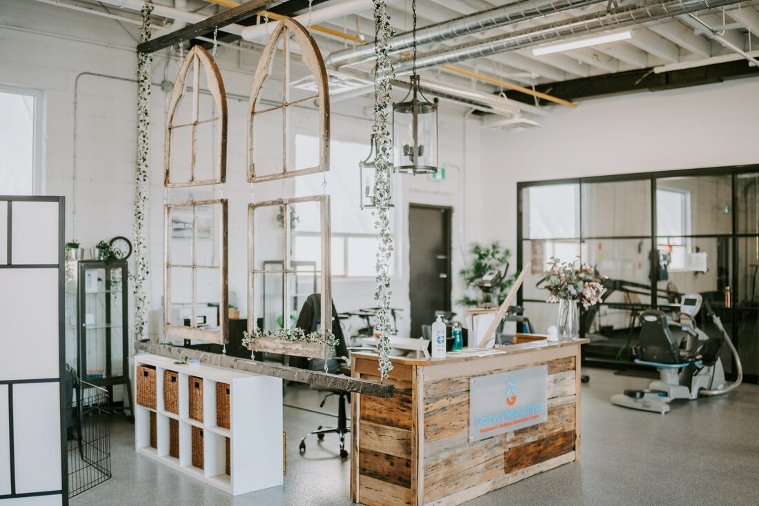 Harbour Hills Construction Management — Showroom atrium