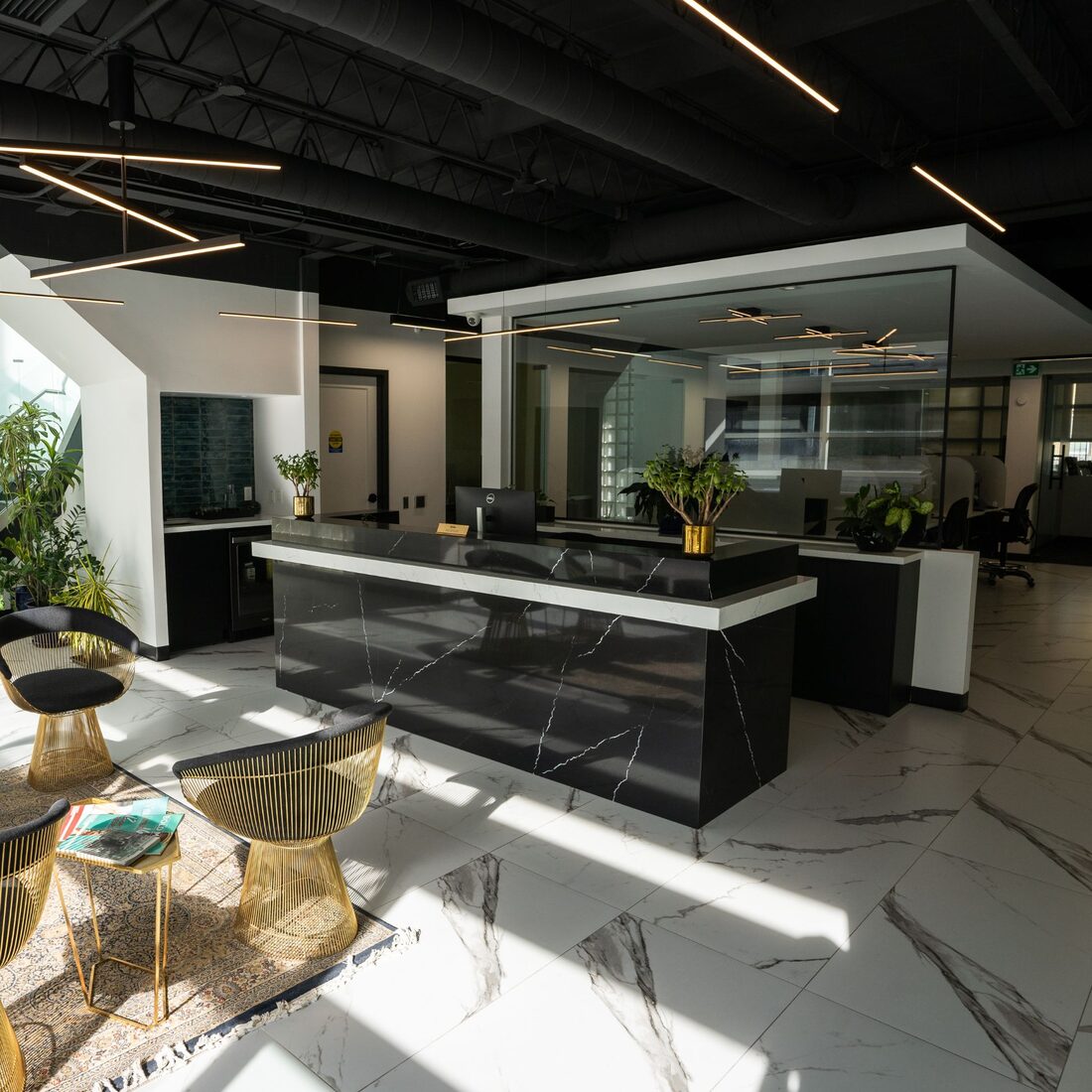 Harbour Hills Construction Management — Showroom interior