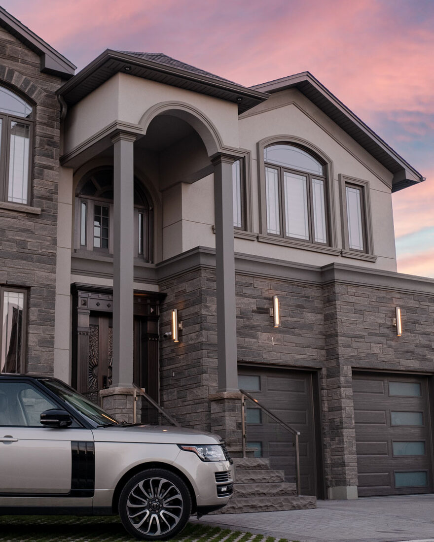Stallion Homes — Stone home exterior