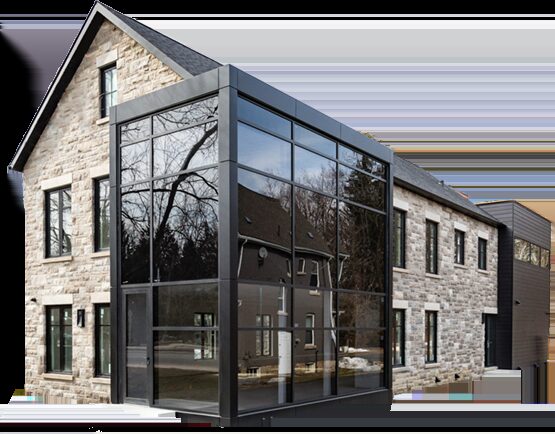 Kennedy + Kenel Ltd — Stone & glass home
