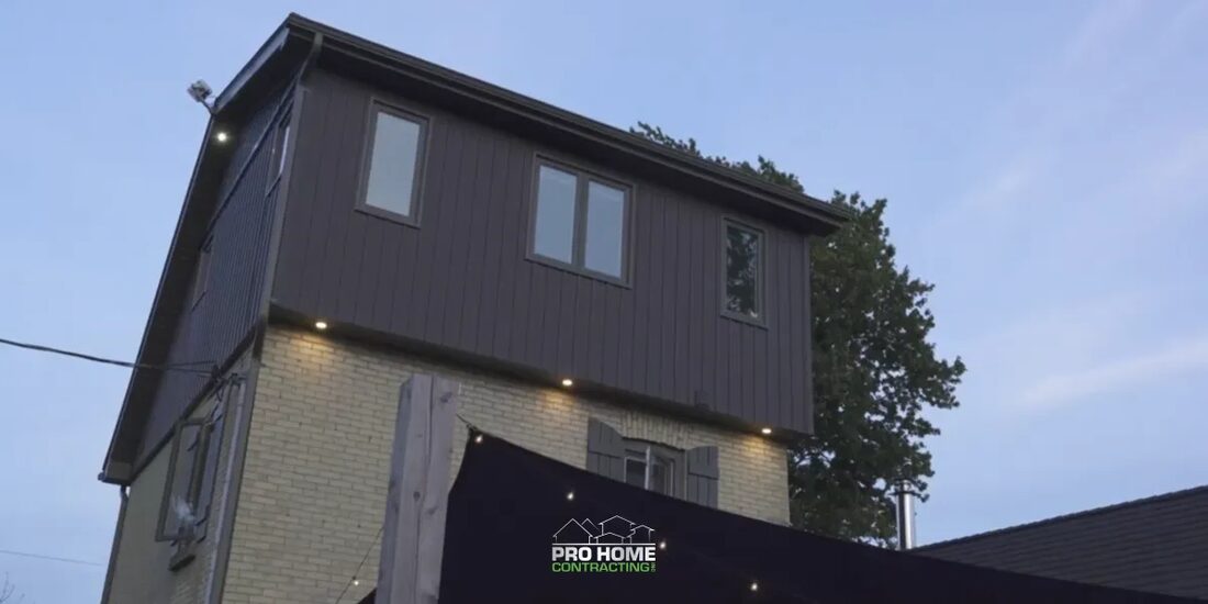 Pro Home Contracting Inc. — Modern custom home exterior