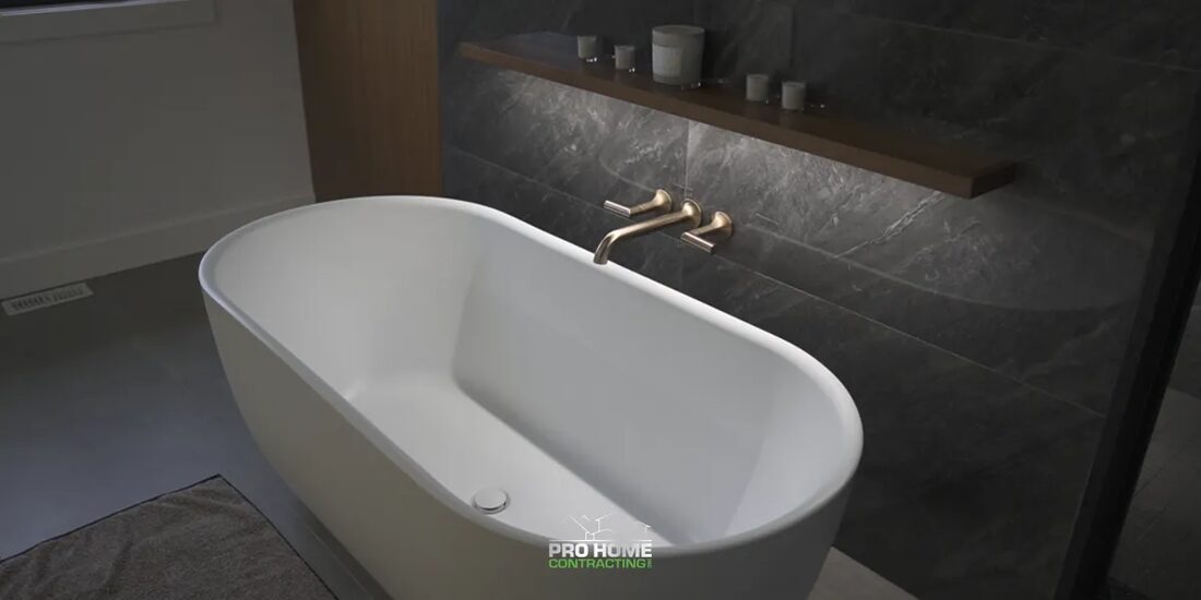 Pro Home Contracting Inc. — Freestanding-tub bathroom