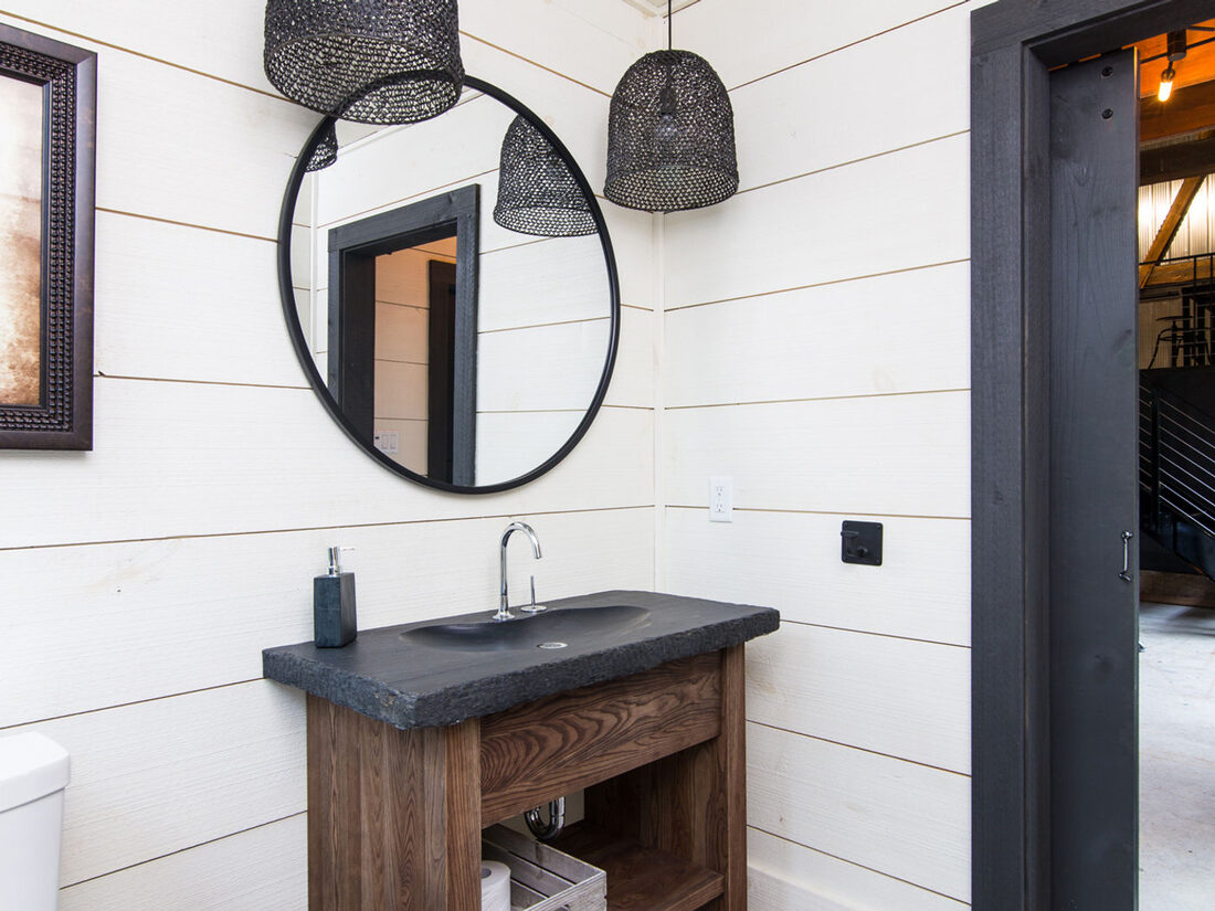 Duo Building Ltd — Powder room vanity