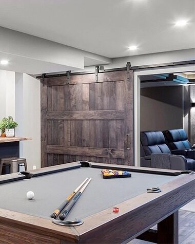 310RENO Design and Renovation — Basement games room