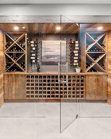 310RENO Design and Renovation — Custom wine cellar