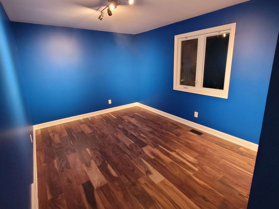 Edex Renovations and Construction Inc — Refinished hardwood flooring