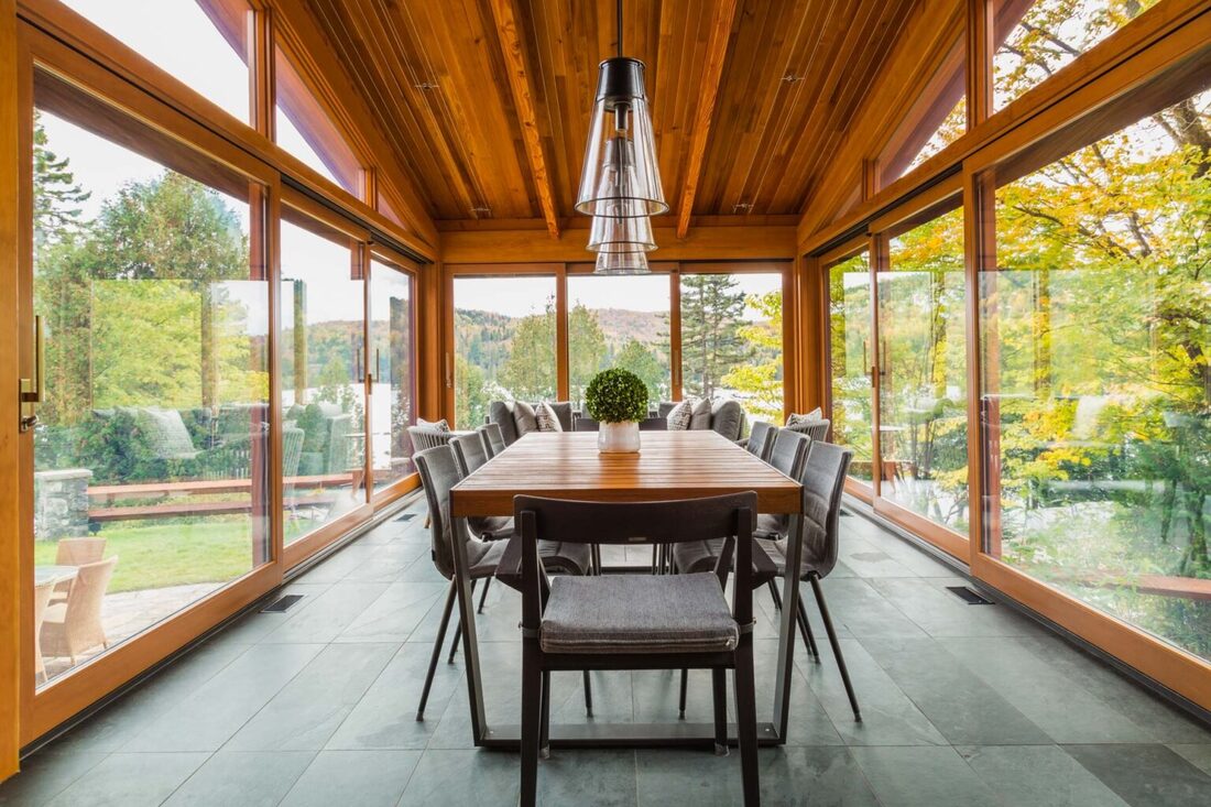Ottawa Home Renovation by Greenlight Renovation — Sunroom dining addition