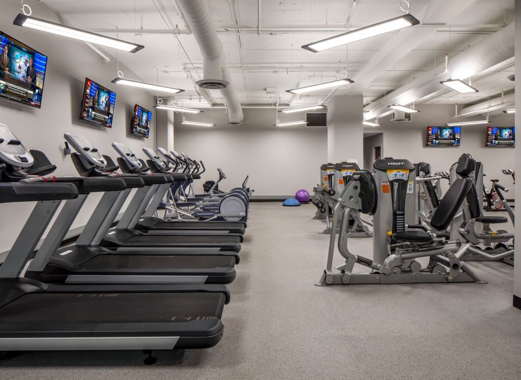 Avid Contracting Ltd. — Fitness centre renovation
