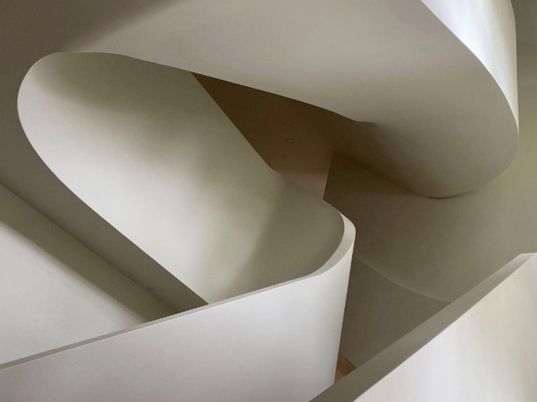 MDK Construction, Ltd. — Sculptural staircase
