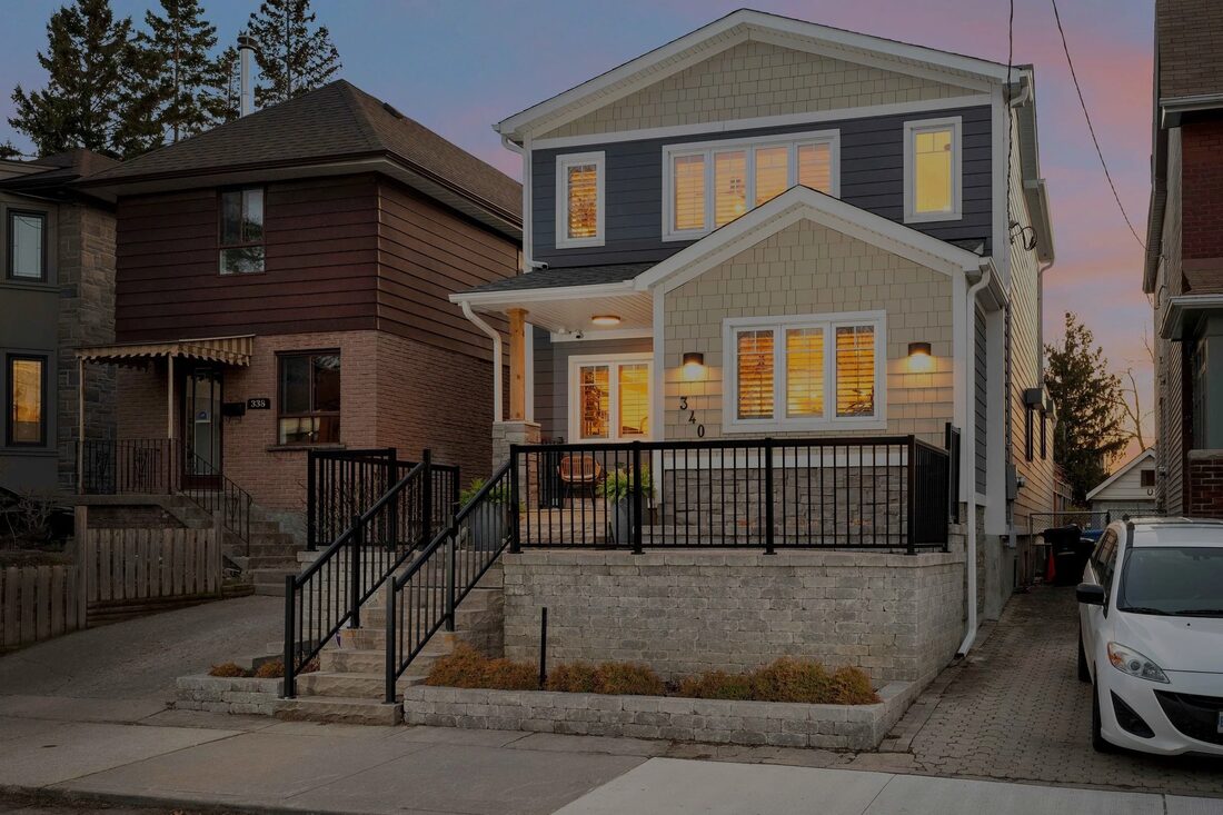 BVM Contracting — Home with front porch addition