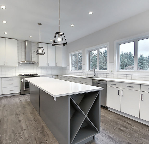 GeoLiving Construction — Kitchen & island remodel