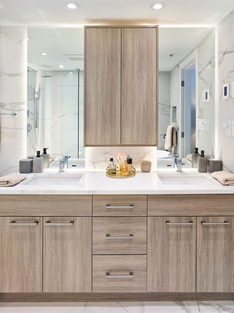 GeoLiving Construction — Bathroom vanity