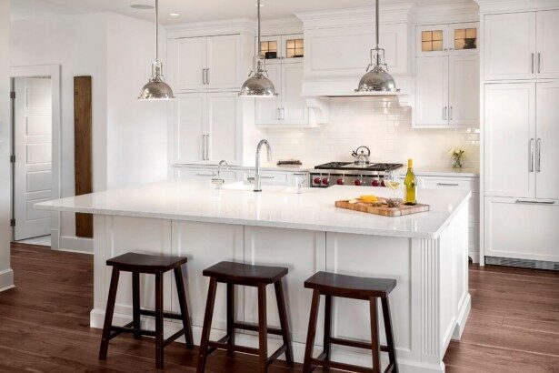 Story Construction Management Contractor — Kitchen with island