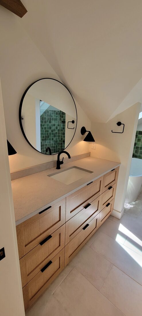 Revere Interior Construction — Ensuite vanity