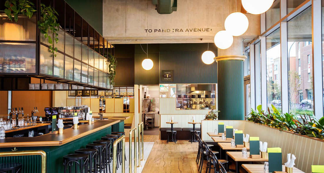 Strong Built — Cafe counter