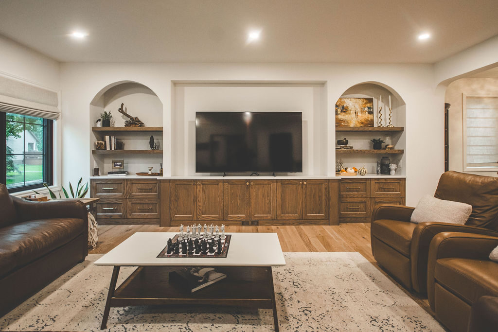 Harwood Design Builders — Living room renovation