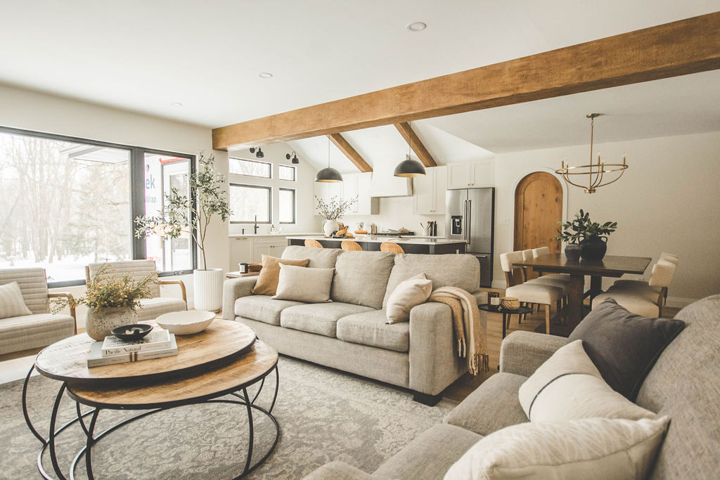 Harwood Design Builders — Open living space